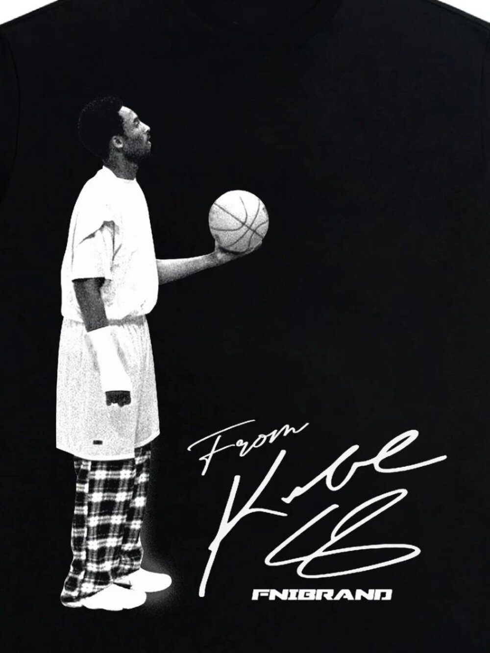 Kobe Bryant Face Graphic T Shirt Y2K Streetwear Basketball T Shirt 257 - Picture 2 of 5